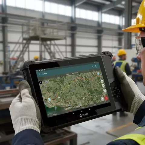 Tablet EXO R10 Rugged 10” IP66 – Ultra resistente, 4G LTE, NFC, GPS industrial – Uso profesional - comprar online