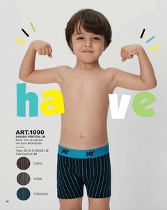 BOXER NIÑO ALGODÓN CON LYCRA ART:1090XY