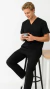NUEVO! AMBO CARGO SPANDEX NEGRO