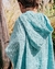 Poncho Gasa Small Celeste - comprar online