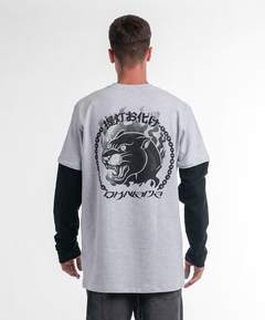 Remera Harry Gris Melange - (copia)