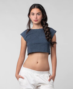 Image of Remera Wash Blue