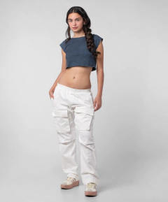 Remera Wash Blue
