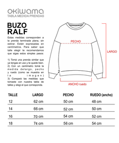 Buzo Ralf Rojo - (copia) on internet