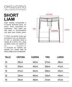 Short Liam Gris Melange - (copia) - Okiwama :: Tienda online 