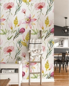 SIMPLE FLOWERS WALL