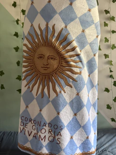 A Manta Polar Soft Argentina 6 - 1x1,45m - Decolocuras