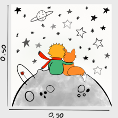 PRINCIPITO ABRAZO 50 cm x 50 cm - comprar online