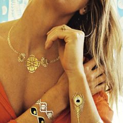Imagem do Tattoo Temporária - KIT Sofia com 28 tattoos