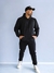 Conjunto de Moletom Canguru Preto - comprar online