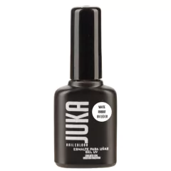 Esmalte de uñas semipermanente, de nombre 01 White Rabbit, de la marca Juka, color Blanco conejo