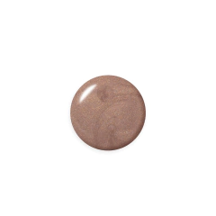 Esmalte semipermanente color marrón con brillo tono Baileys