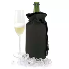 Pulltex - Single bottle champagne cooler bag - Black - buy online