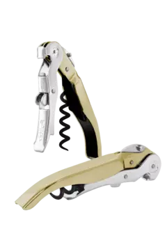 Pulltex 'ClickCut' Gold Corkscrew
