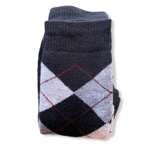 medias de rombo media caña para hombre