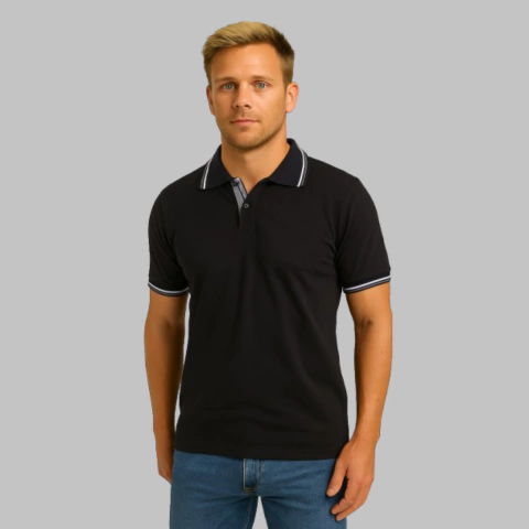 chomba de algodon combinada - comprar online