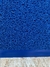 TAPETE RULO PVC LISO COLOR AZUL 12MM 65X45 CM C BORDE AZUL