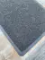 TAPETE RULO PVC LISO COLOR NEGRO 10MM 59X39 CM C BORDE FUNDIDO