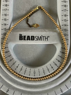 Art. 2500 Collar PERLAS bronce silver en terminacion plata - (copia) - comprar online