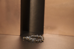 Art. 2321 Pulsera Chantale silver bronce - (copia)