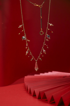Collar Emily rubi gold en internet