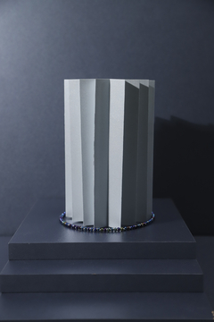 Art. 2416 Collar mostacillon checo cristale laminado en PLATA color azulino (copia) (copia) Mariposa - (copia) - (copia) - (copia) - (copia) - (copia)