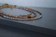 Art.2321 Set de tres collares en combinación Colette gold ámbar. (copia) en internet