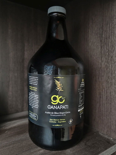 Aceite de Oliva Agroecológico x 2 Lt. ´´Ganapati´´ (Botellón de Vidrio)