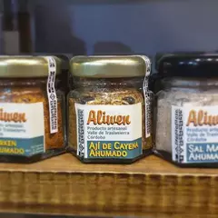 Ají Cayena Agroecológico Ahumado x 40 Gr. ´´Aliwen´´ (Frasco de Vidrio)