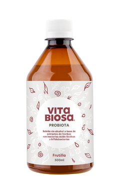 Bebida Probiótica x 500 Ml. ´´VitaBiosa´´ (Variedad: Frutilla)