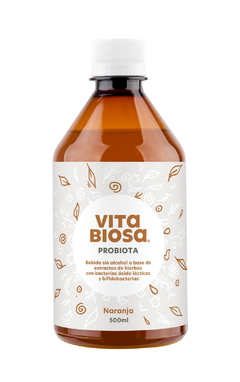 Bebida Probiótica x 500 Ml. ´´VitaBiosa´´ (Variedad: Naranja)