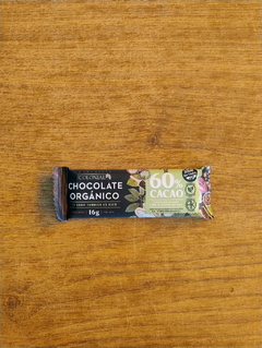 Chocolate Orgánico en Barrita x 16 Gr. ´´Colonial´´ (60% Cacao)