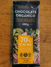 Chocolate Orgánico en Tableta x 100 Gr. ´´Colonial´´ (70% Cacao)