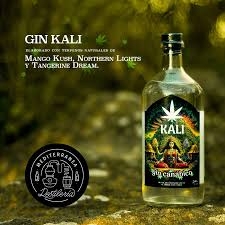 Gin Artesanal x 500 Ml. ´´Kali´´ (aromatizado con Terpenos de Cannabis)