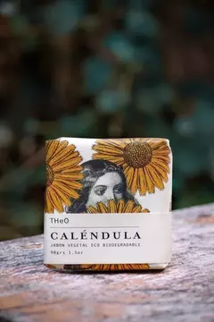 Jabón Artesanal ´´Theo´´(Linea Luxury // Variedad: Caléndula)
