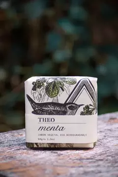 Jabón Artesanal ´´Theo´´(Linea Luxury // Variedad: Menta)