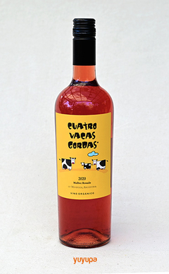 Vino Orgánico ´´ Cuatro Vacas Gordas´´ (Malbec Rosado)