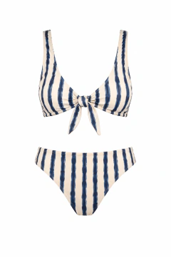 Bikini Bali Rayas Azul