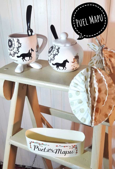 Taza "Patitas" "Puel Mapu"