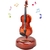 Caixa Musical Giratória Com Violino Na Base Altura 22cm - comprar online
