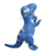 Dinossauro Pelúcia Com Ventosa Azul 27 Cm Antialérgico