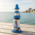 Imagem do Enfeite Decorativo Farol Marítimo Náutico 13 Cm Al. Gaivota
