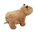Capivara Pelúcia Bege 26cm Comprimento - comprar online