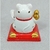 Maneki Neko Gato Da Sorte Branco 8 Cm Alt. Energia Solar - comprar online
