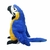 Arara Azul Pelúcia 30 Cm Altura Papagaio - loja online