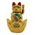Maneki Neko Gato Da Sorte Dourado Barco 10 Cm Pilha Aaa na internet