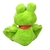Sapo De Pelúcia Com Gravata 25cm Fofinho Sentado Altura na internet