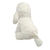 Cachorro Pelúcia Poodle Branco Sentado 26 Cm na internet
