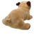 Cachorro de Pelúcia Pug Marrom 26 cm Comprimento na internet