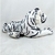 Tigre Branco De Pelúcia 29 C m Comprimento S/ Rabo - comprar online